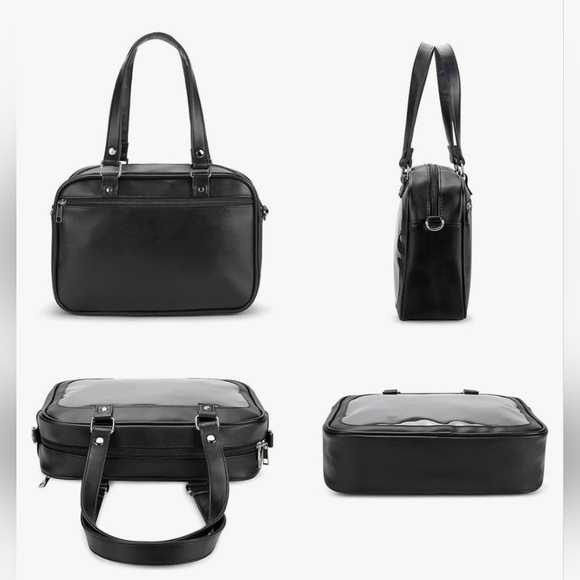 Black Crossbody Purse Ita Bag - Picture 7 of 9